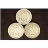 Image 2 : 1934-D, 1942 & 1945 WALKING LIBERTY HALF DOLLARS