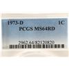 Image 3 : 1973-D LINCOLN CENT PCGS MS64RD