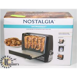 SEALED NOSTALGIA ELECTRIC BACON PRESS & GRIDDLE