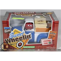 NEW M & M SWEET WHEELIN REDS GARAGE CANDY