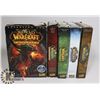 Image 1 : A LOT OF 5 WORLD WARCRAFT EXPANSION SETS DVD'S