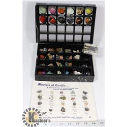 MINERALS OF CANADA COLLECTED AND MOUNTED BY