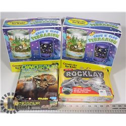 NEW 2 CREATIVITY TOYS FOR KIDS GROW AND GLOW