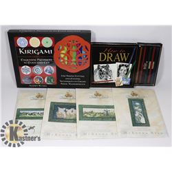 SET OF 4 STORYBOOK FARM PINE NEEDLES PATTERN