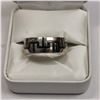 Image 3 : SILVER MEN'S RING  (~WEIGHT 9.8G)