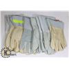 Image 1 : 6 PAIRS OF NEW WORK AND OR WELDING GLOVES