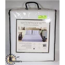 WATERPROOF MICROFIBER QUEEN SIZE MATTRESS PAD