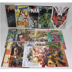LOT OF 15 COLLECTOR COMICS ALL ARE #1 ISSUES