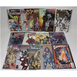 LOT OF 15 COLLECTOR COMICS ALL ARE #1 ISSUES