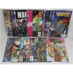 LOT OF 15 COLLECTOR COMICS ALL ARE # 1 ISSUES