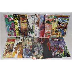 LOT OF 15 COLLECTOR COMICS ALL ARE #1 ISSUES