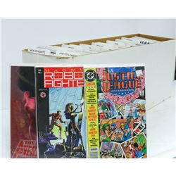 LONG BOX OF VARIOUS COMIC BOOKS