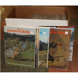 SHORT BOX OF VARIOUS MAGAZINES