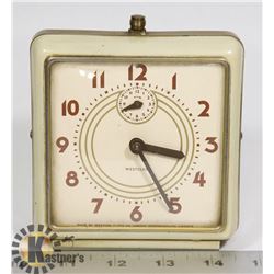 1940S WESTCLOX ALARM CLOCK WORKING