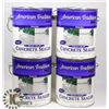 Image 1 : BOX OF FOUR 1 GAL CANS OF CONCRETE STAIN. GREY.