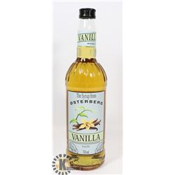 BOTTLE OF VANILLA SYRUP DRINK FLAVOURING