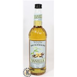 BOTTLE OF VANILLA SYRUP DRINK FLAVOURING