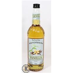 BOTTLE OF VANILLA SYRUP DRINK FLAVOURING