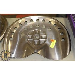 1STEEL UNPAINTED TRACTOR/IMPLEMENT SEAT