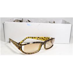 BOX OF LEOPARD PRINT DESIGNER SUNGLASSES