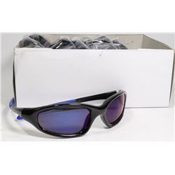 BOX OF BLACK AND BLUE  DESIGNER SUNGLASSES