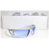 Image 1 : BOX OF SILVER AND BLUE COLOR DESIGNER SUNGLASSES