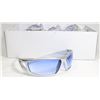 Image 1 : BOX OF SILVER AND BLUE COLOR DESIGNER SUNGLASSES