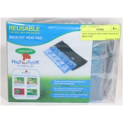 NEW THERAPY REUSABLE BACK KIT HEAT PAD