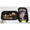 Image 1 : LOT OF TWO TRAILER PARK BOYS METAL TRAYS