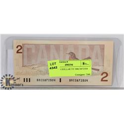 1986 TWO DOLLAR T/C BRCS872504