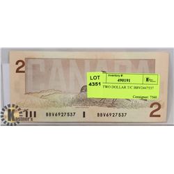 1986 TWO DOLLAR T/C BBV2447537