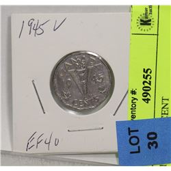 1945 FIVE CENT