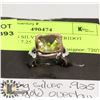 Image 1 : STERLING SILVER .925 PERIDOT RING SIZE 7.25