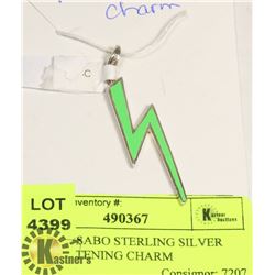 THOMAS SABO STERLING SILVER .925 LIGHTENING CHARM