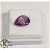 Image 1 : #179-PURPLE AMETHYST PEAR SHAPE GEMSTONE 4.5ct