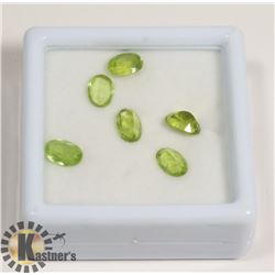 #47-GREEN PERIDOT GEMSTONE 4.0ct