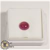 Image 1 : #160-RED RUBY GEMSTONE 3.0ct