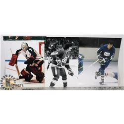 PAT QUINN AND JACQUES PLANTE VINTAGE PHOTOS