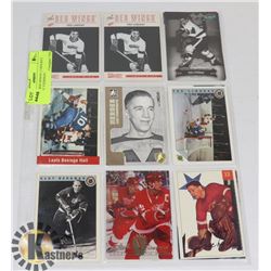 DETROIT RED WINGS 17 HOCKEY CARD LOT YZERMAN