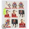 Image 1 : MONTREAL CANADIENS 18 HOCKEY CARD LOT