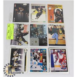 PITTSBURGH PENGUINS 18 HOCKEY CARD LOT