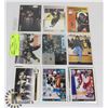 Image 1 : PITTSBURGH PENGUINS 18 HOCKEY CARD LOT