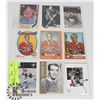 Image 1 : HENRI RICHARD 10 HOCKEY CARDS MONTREAL CANADIENS