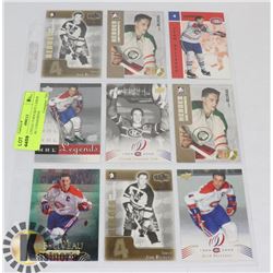 JEAN BELIVEAU 9 HOCKEY CARDS MONTREAL CANADIENS