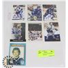 Image 1 : TORONTO MAPLE LEAFS SIGNED 7 CARD LOT HOF'ERS