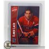Image 1 : ELMER LACH MONTREAL CANADIENS AUTOGRAPHED CARD