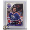 Image 1 : GRANT FUHR EDMONTON OILERS 1986 SIGNED CARD
