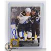 Image 1 : MILAN LUCIC AUTOGRAPHED BOSTON BRUINS CARD