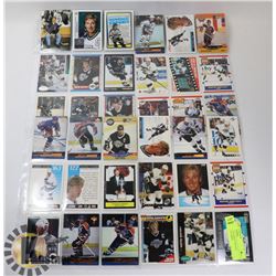 COLLECTION OF 36 VARIOUS WAYNE GRETZKY CARDS
