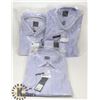 Image 1 : LOT OF THREE 15.5 MENS DRESS SHIRTS